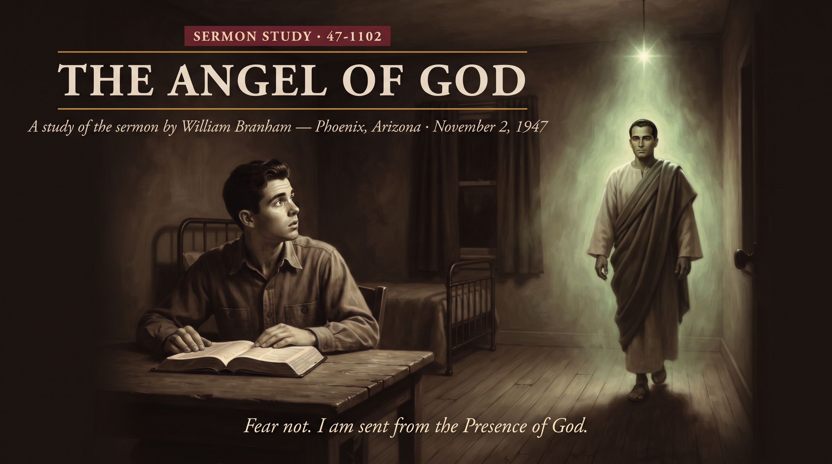 The Angel Of God study graphic