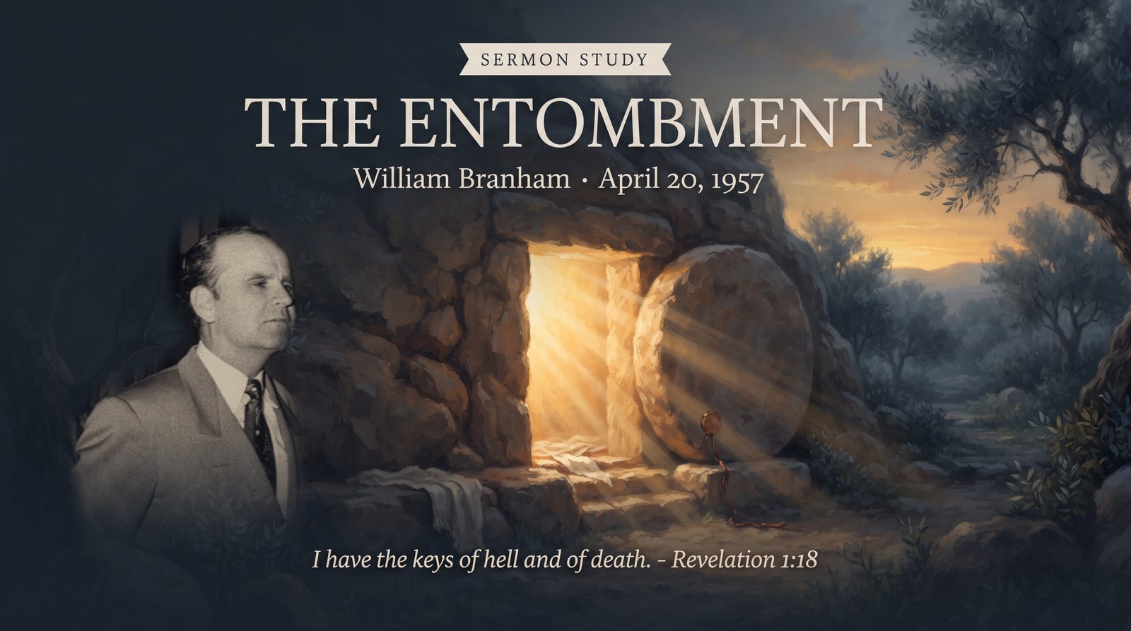 The Entombment study graphic